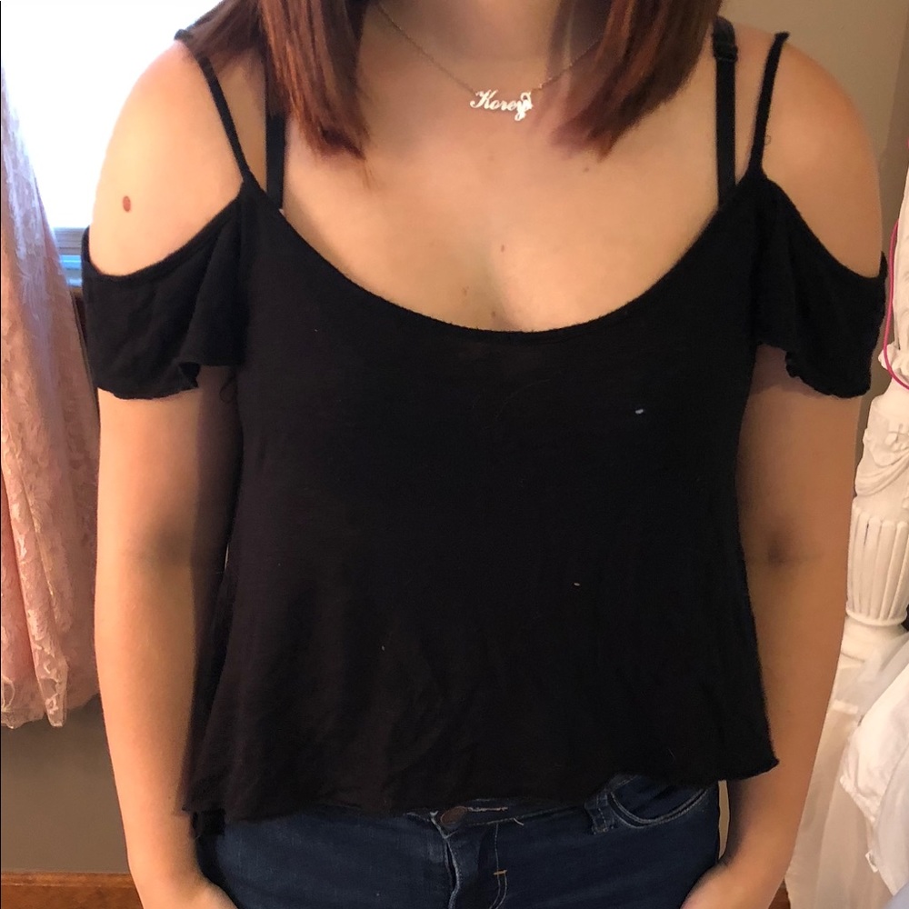 Bathing suit cover up/ crop top